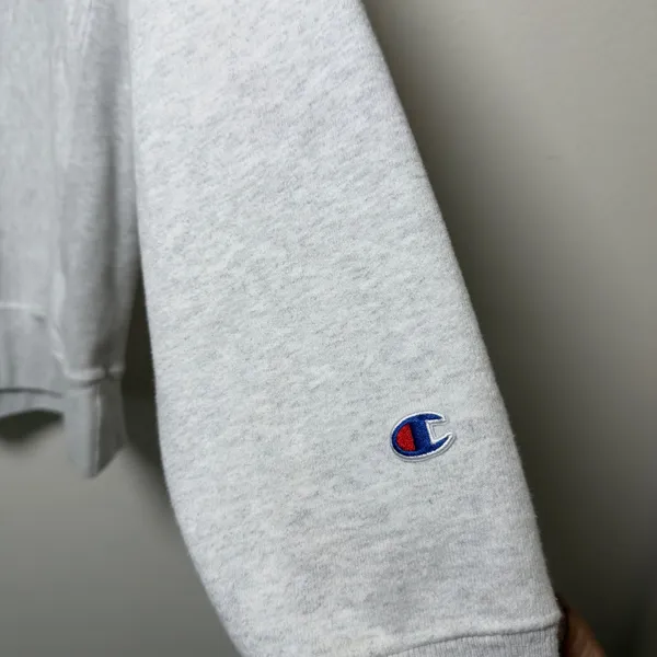 Champion Unisex‎ Cotton Sweatshirt Large Gray Princeton Reverse Weave Crewneck - Image 8