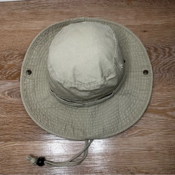 Free Authority Outdoor Women's Tan Wide Brim UV Protection Sun Hat, Size S/M - Image 2