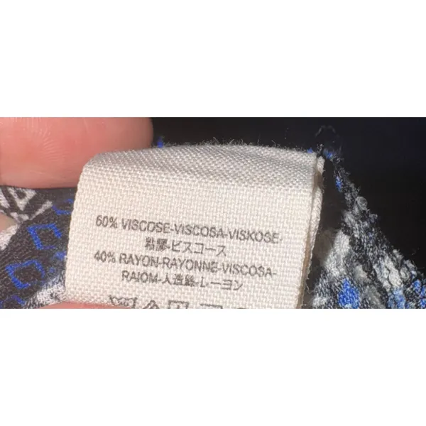 Free People Melody Printed Mini Dress Size 6 Spanish Boho Hippie Festival‎ ~Flaw - Image 8