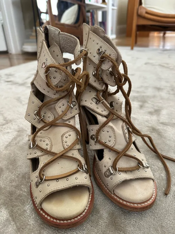 FREEBIRD by Steven lace up heels - Image 2