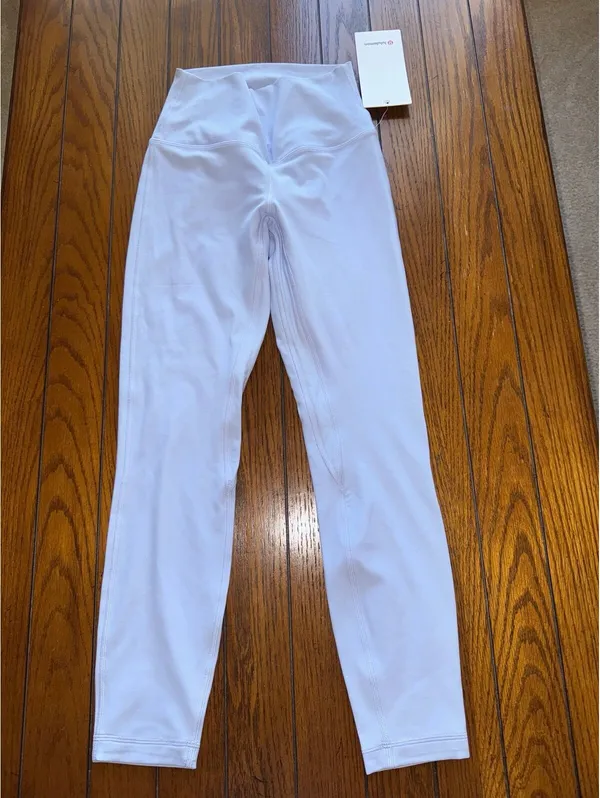 Lululemon Align High-Rise 25” Pastel Blue Size 4 NWT - Image 3