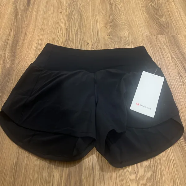 Lululemon Speed Up Shorts 4” In Black - Image 2