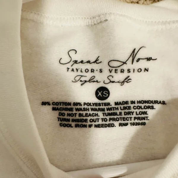 Taylor Swift Speak Now Eras Tour Crewneck - Image 2