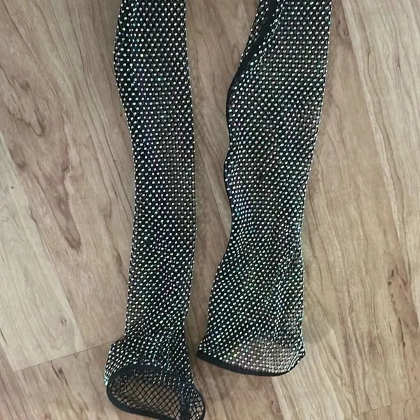 Women's Rhinestone Shoes Fashion Solid Color High Heels Pointed Boots Trendy Sex - Image 2