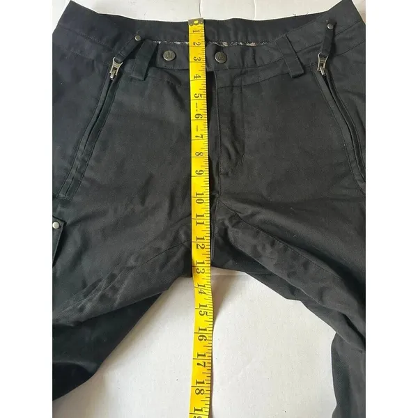 Kemper Snow Ski Pants Black Snowboarding Lined Size Small - Image 9