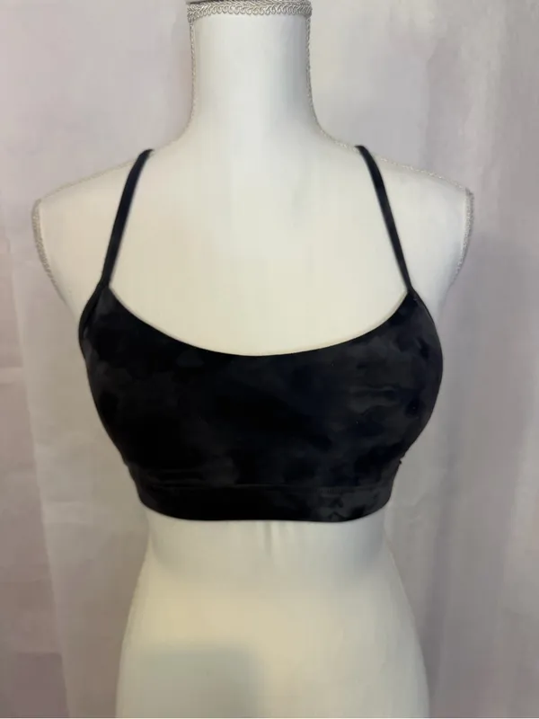 lululemon athletica Charcoal Tie-Dye Light Support Bralette - Image 3