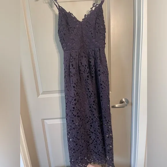 Revolve ASTR Purple Lace Dress‎ - Image 3