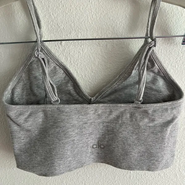 ALO Yoga Gray Women's Bralette Top - Image 4
