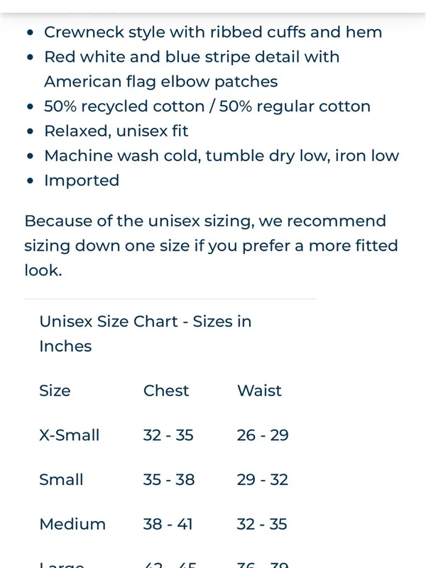 Seabird Unisex Flag Americana Sweater Ultra Prep - Image 5