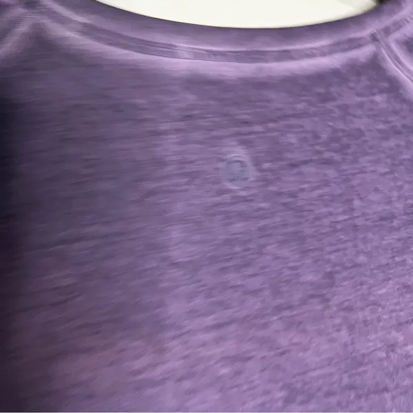 lululemon athletica Washed‎ Purple Burnout Long Sleeve Athleisure Top - Image 10