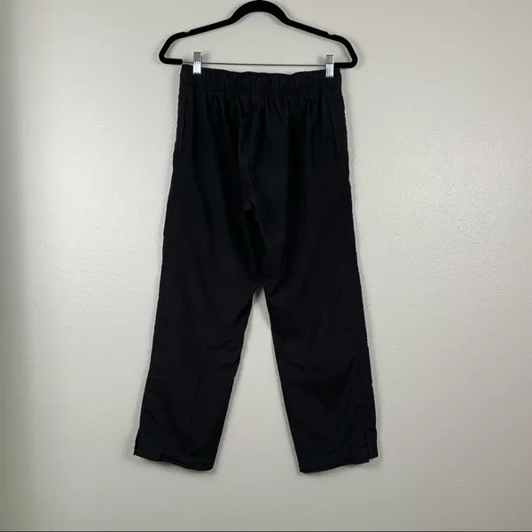 NIKE Womens‎ Polyester Track Pants Drawstring Black - Image 6