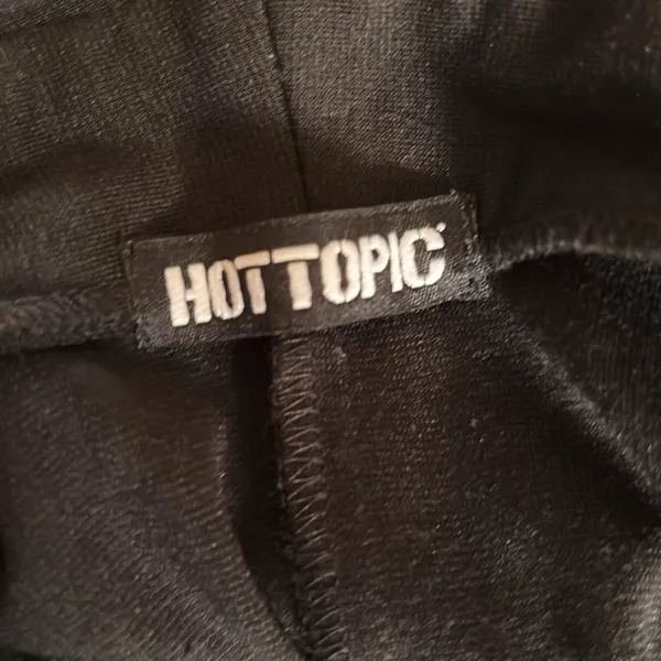 Hot Topic Black Sweetheart Double-Breasted Tiered Ruffle Jacket S Steampunk Goth - Image 11