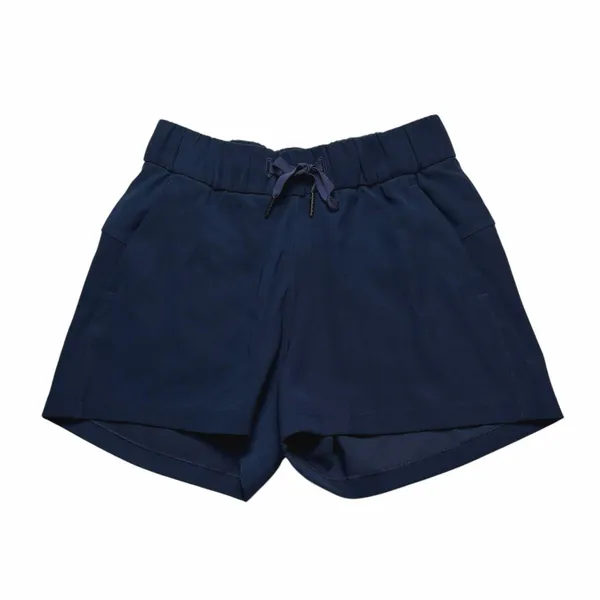 Lululemon On The Fly Mid-Rise Short Woven 2.5" True Navy - Image 2