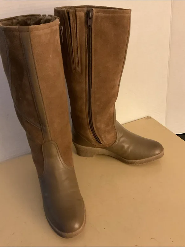 Pajar women Suede & Leather waterproof knee high Boots US 6 - Image 11