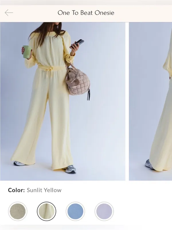 NWT Free People FP Movement One To Beat Onesie - Sunlit yellow - Large - Image 7