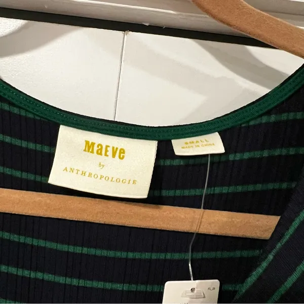Maeve anthropologie Flores Striped Dress‎ small - Image 8