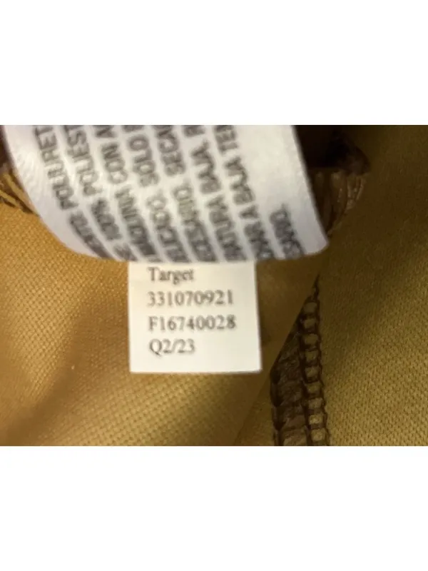 Wild Fable Faux Leather Flare Pants Womens 16 Brown Low Rise Leather Used - Image 12