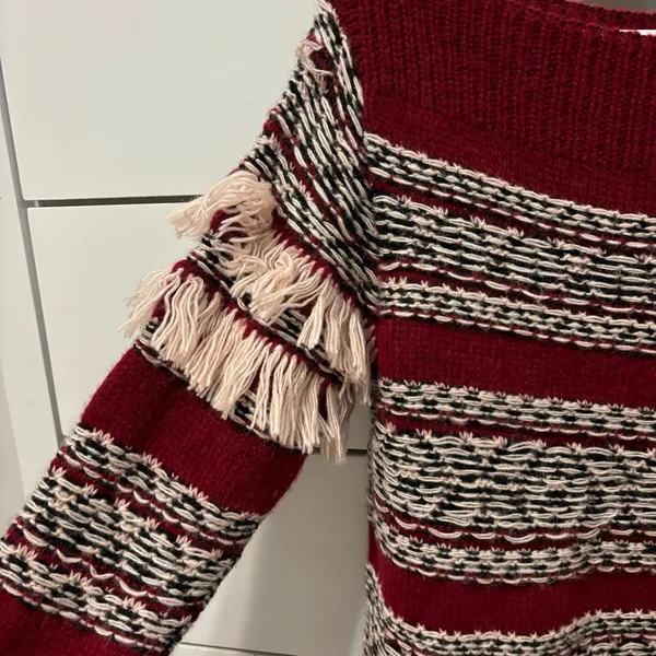 LoveShackFancy Baby Alpaca Striped Sweater - Image 7