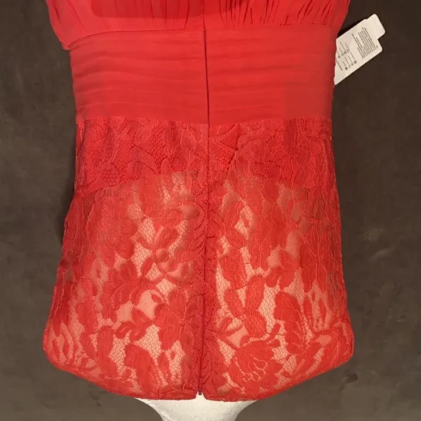 Woman’s A-Line V-Neck Chiffon Prom or Formal Dress Size 10 NWT - Image 7