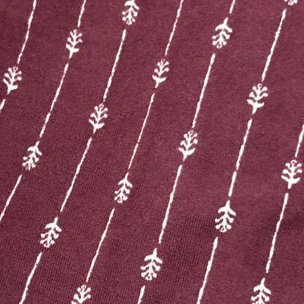 Garnet Hill Sweater Womens Large Signature Eco Merino Wool Cardigan Maroon - Image 7