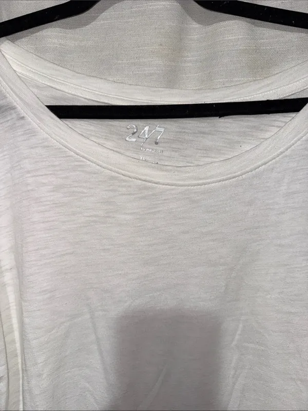 Maurices White Scoop Neck Short Sleeve Tee - Image 2