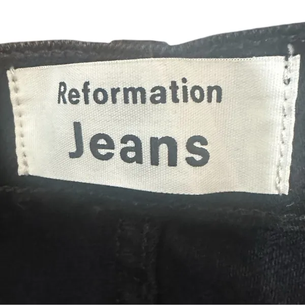 Reformation Cynthia High Relaxed Jean Euphrates Size 26 - Image 6