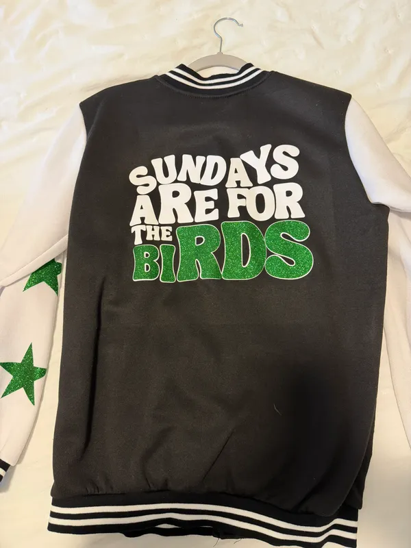 Custom Eagles Jacket Size L - Image 2