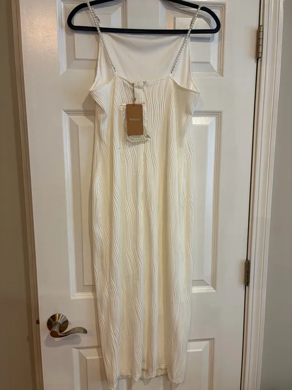 Rihoas midi dress White Size L - Image 3