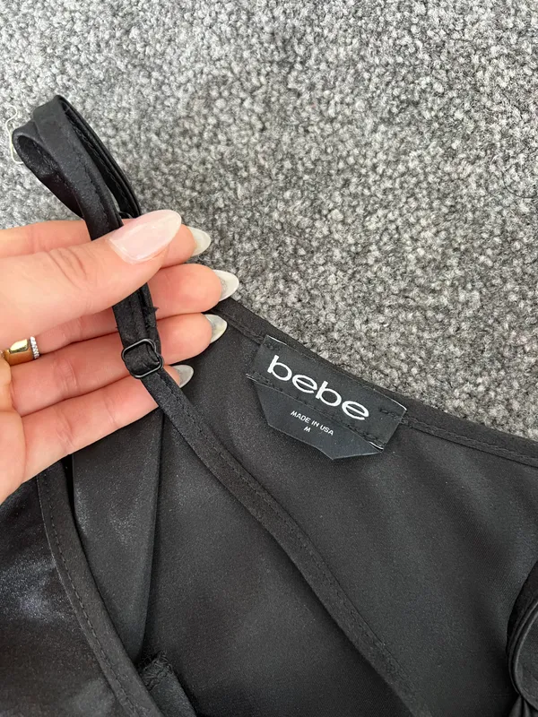 Bebe Black  Maxi Dress - Image 4
