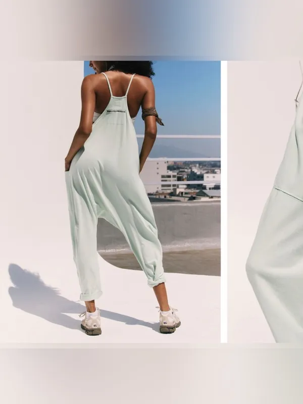 NWT Free People FP Movement Hot Shot Onesie - pistachio mint green - XL - Image 4