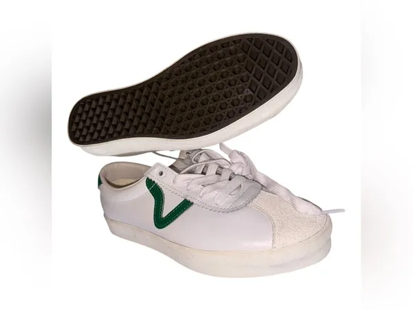 NEW Vans Premium LX Sport Low 73 White Green Unsiex Casual Shoes M-6.5 W-8 - Image 9