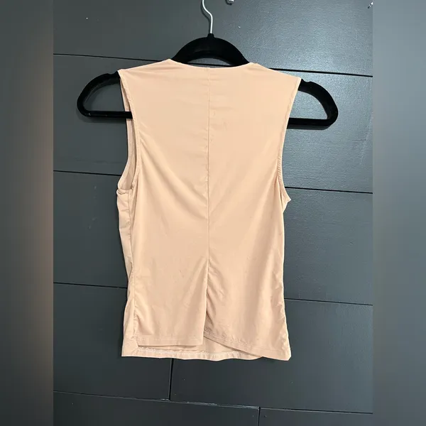 FREE PEOPLE Intimately Nude Scoop Neck Sleeveless Smoothing Tank Top Sz S EUC - Image 3