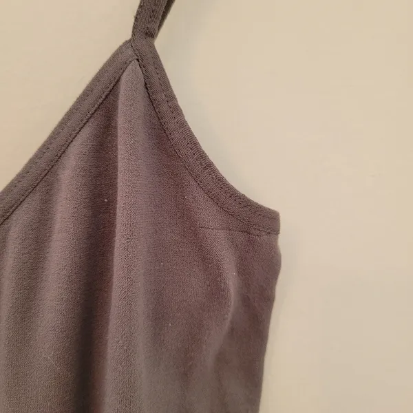 Free People Intimately Gray Slip Dress - Image 3