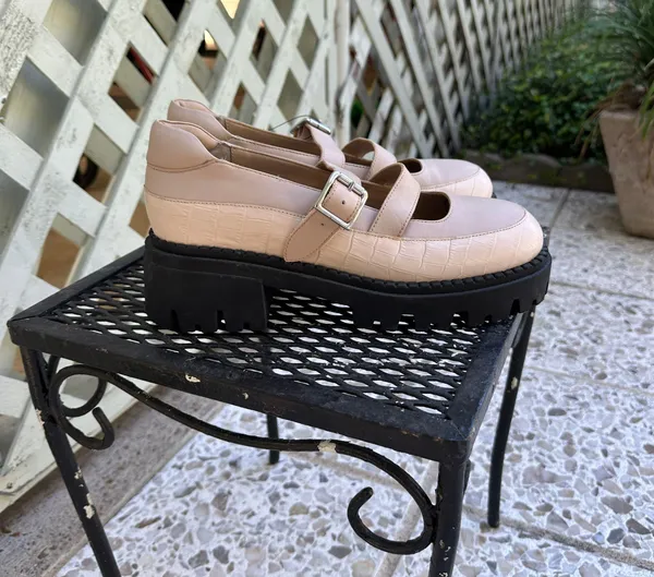Free People Stella Mary Jane Platform Pump - Image 5