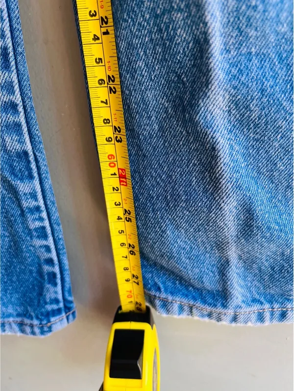 Vintage 90s Calvin Klein High Rise Straight Leg Jeans - Made in USA - Size 8 - Image 11