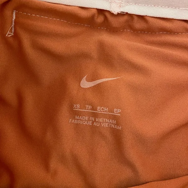Nike Pink Orange Icon Clash Tempo‎ Luxe Mid-Rise Running Shorts Womens Size XS - Image 8