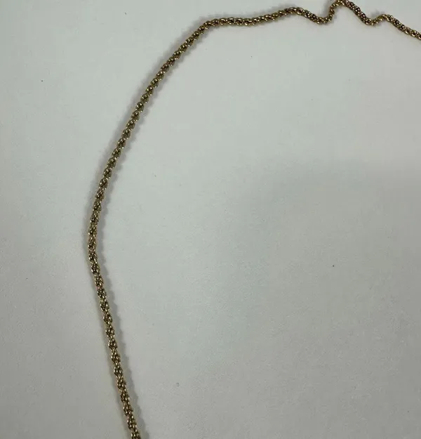 Christian Dior CD Logo Gold Tone Pendant Necklace - Image 5