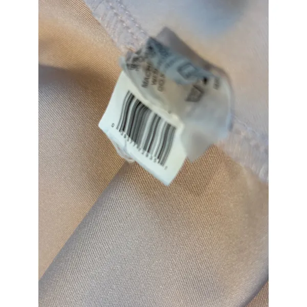 Vince Camuto Blush Pink Ruffle Side Crepe Pencil Skirt Large - Image 6