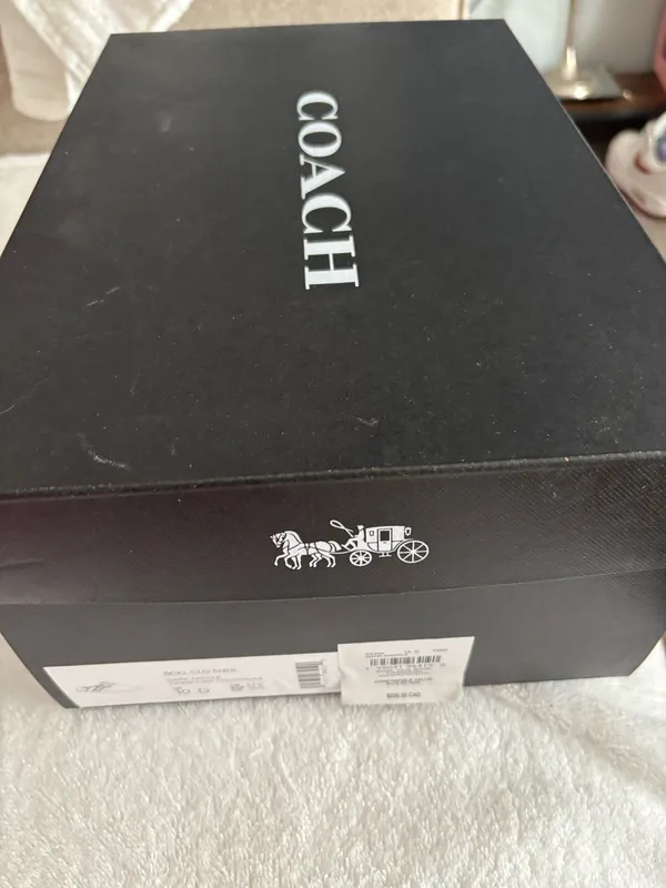 Coach Signature Canvas Mules Sz10 Unisex - Image 16