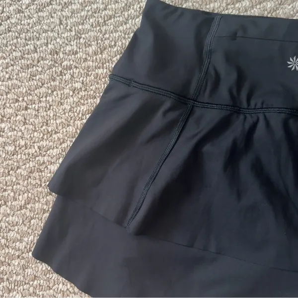 Athleta Black Ruffle Tennis Skirt - Image 11