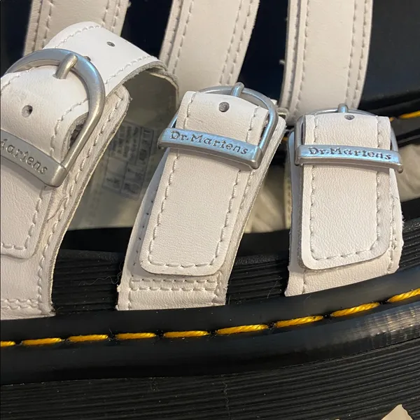 Dr. Martens Black and White Sandals size 7 BNWOT see all photos - Image 2