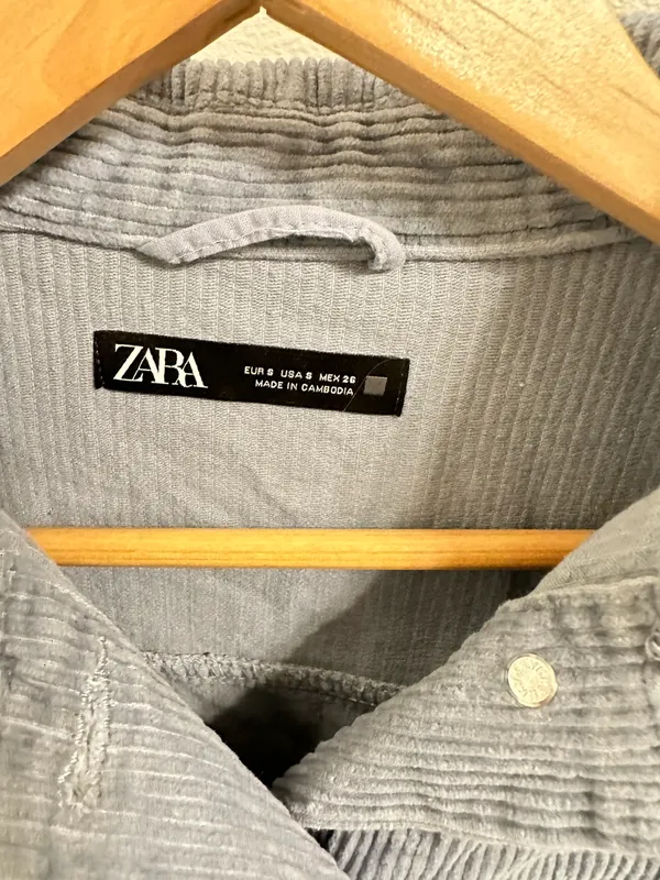 ZARA Corduroy Button Up - Image 3