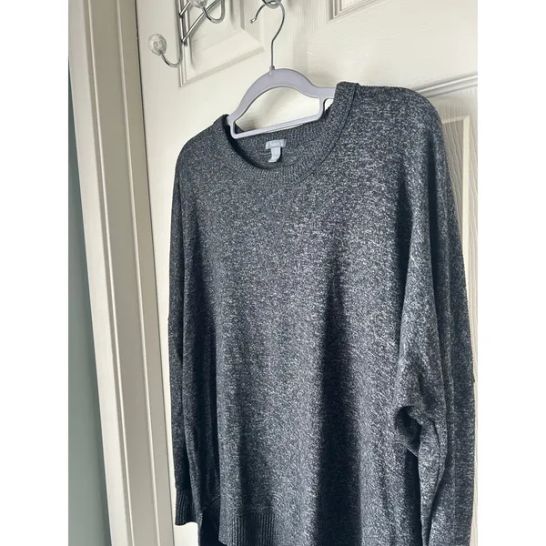 Aerie Charcoal Gray Long Sleeve - XS - Image 3