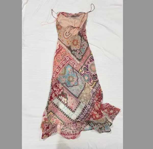 ZARA Patchwork Dress - Image 2