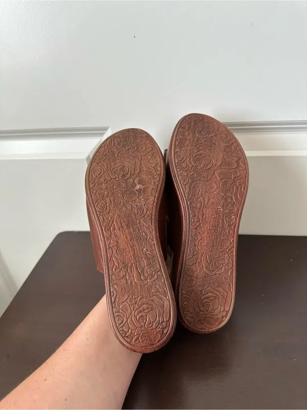 Algeria Women’s Triniti Platform Wedge Slide Sandal Size 36 5.5 - Image 4