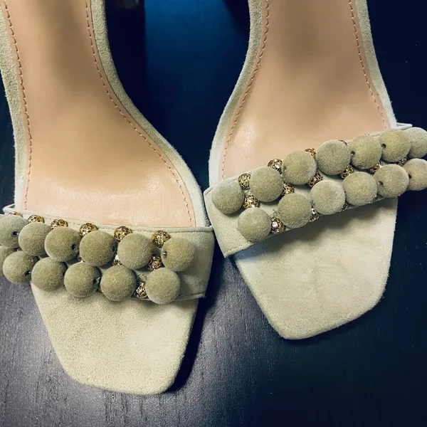 Sam Edelman Luella Pistachio Slide - Women Size 7.5 - Light Green - Image 6