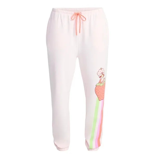 Strawberry Shortcake, Junior's Graphic Pants with Stripes, Size XXL - Image 7