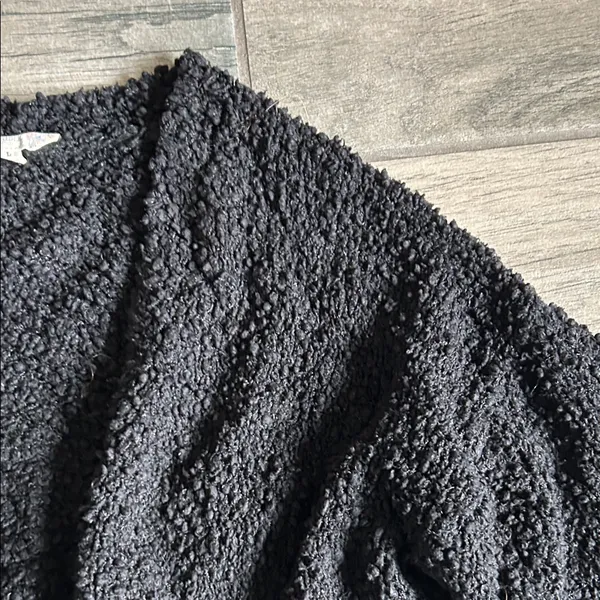 Pink Republic Black Textured Sweater - Image 3