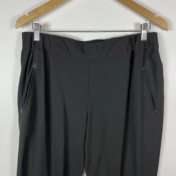 Guess Women's‎ Size XL Dress Pants Straight Pants Black Pull On Solid Workwear - Image 5
