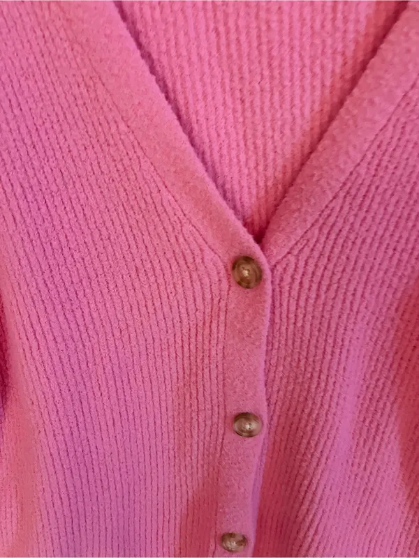 Women’s American Eagle Pink Cardigan Size XS - Image 2